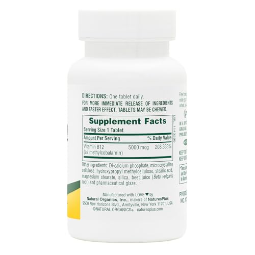 Natures Plus Shot O B12 5000mcg, 30 CT - Medaid International