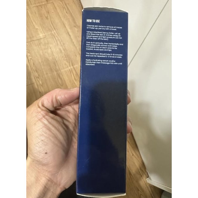 ROSELYNBOUTIQUE Derma Roller for Hair Beard Facial Skin Face Body Scalp 540 Titanium Microneedle for Men Women 0.25mm Cosmetic Beauty Instrument - Medaid International