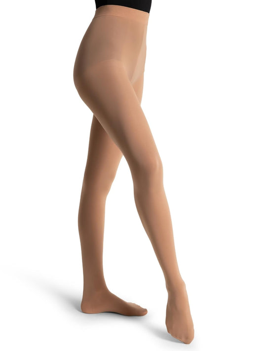 Capezio womens Studio Basics Footed tights, Light Suntan, Large-X-Large US - Medaid International