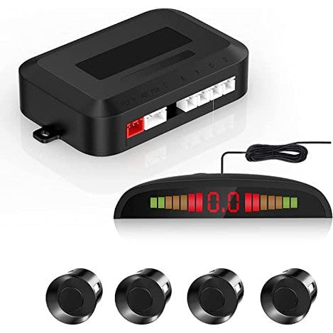 COCAR - Car Reversing System With 4 Parking Sensors And LED Display