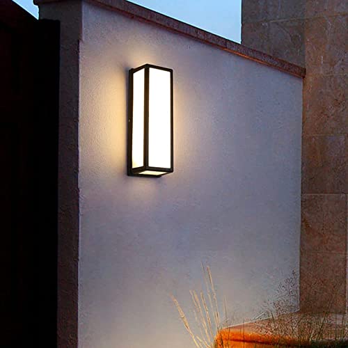 Aaote - Modern LED Wall Sconce 18/30W for Porch & Patio, 3000K Warm Light
