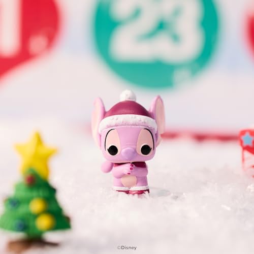 Funko Pop! Bitty Countdown Calendar: Stitch Holiday - 24 Days of Surprises - Collectible Vinyl Mini Figures - Mystery Box - Gift Idea - Holiday Present for Kids - Christmas or Birthday Countdown - Medaid International