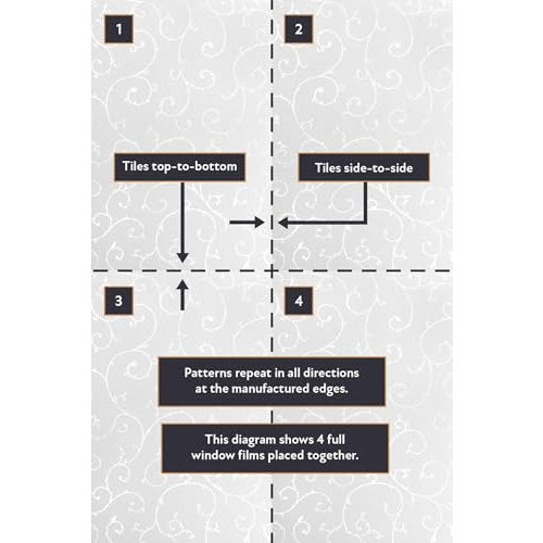 Artscape Etched Lace | Decorative Privacy Window Film with Textured Glass Pattern | Non-Adhesive & UV Protection | Easy to Apply & Removable | 24 x 36 Inches | Made in USA - Medaid International