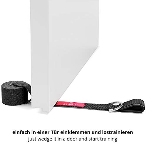 BeMaxx - Resistance Band Set with Handles, Door Anchors & Foot Straps