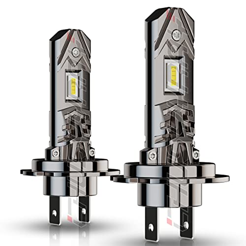 Chusyyray - H7 LED Headlight Bulbs for Ford Fiesta MK7 MK8, 10000LM, 6000K, Plug and Play