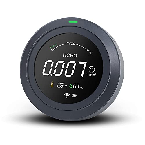 Life Basis - Air Quality Monitor & Formaldehyde Detector (WiFi-App)