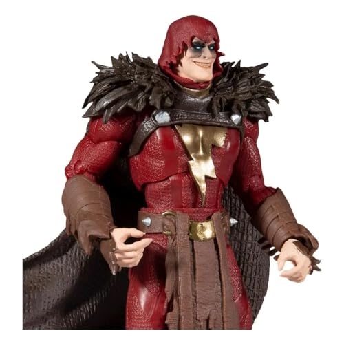McFarlane Toys - King Shazam 7" Figure, DC Multiverse, The Infected, Includes Accessories