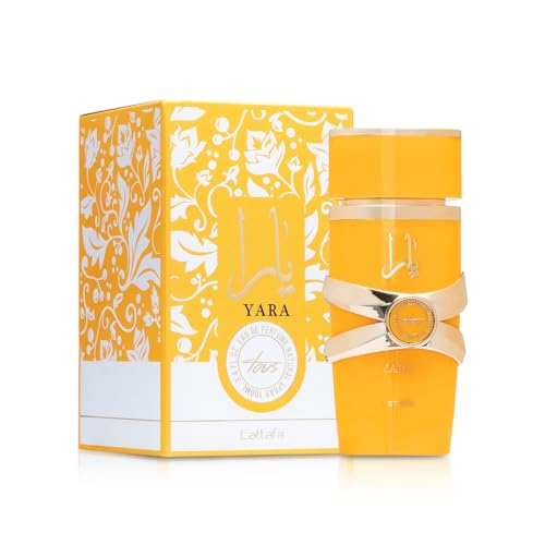 Lattafa Yara Tous - Tropical, Fruity, Floral, Vanilla - Eau de Parfum Long-Lasting Fragrance for Women, 3.40 Ounce / 100 ml - Medaid International