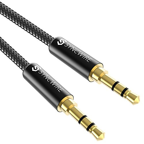 Syncwire - 3M AUX Cable 3.5mm for Headphones, iPhone, Echo Dot, and More