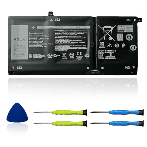 Ouwee - JK6Y6 Laptop Battery for Dell Latitude, Vostro, Inspiron, 40Wh