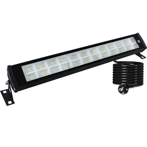 Indmird - 50W LED Outdoor Spotlight, 50,000 LM, IP66 Waterproof, Warm White