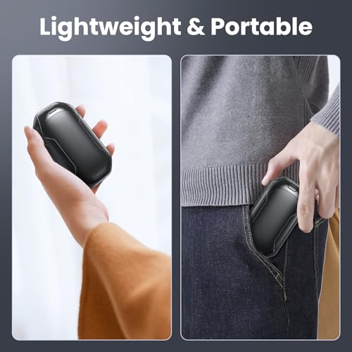 Gizmify - Rechargeable Hand Warmers 2 Pack, Portable USB, 2-in-1 for Indoor/Outdoor Use
