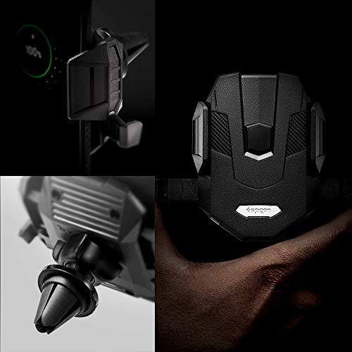 Spigen - SteadiBoost Wireless Car Charger 10W with Air Vent Holder for iPhone & Galaxy