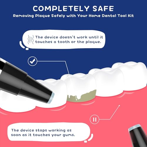 Lymi - Ultrasonic Tooth Cleaner with LED, 3 Modes, 2 Replaceable Heads