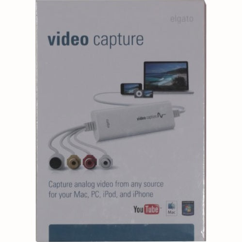 Elgato Video Capture – USB 2.0 Capture Card Device, Easy to Use, Convert Analog to Digital, with VHS VCR TV to DVD Adapter, for Mac, Windows or iPad - Medaid International