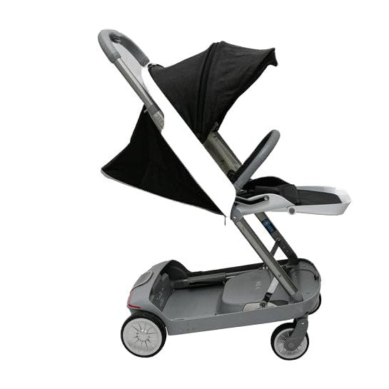 Miila Travel Stroller and Adapter Black Lightweight
