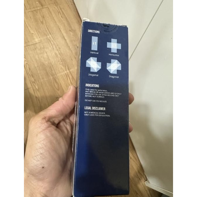 ROSELYNBOUTIQUE Derma Roller for Hair Beard Facial Skin Face Body Scalp 540 Titanium Microneedle for Men Women 0.25mm Cosmetic Beauty Instrument - Medaid International