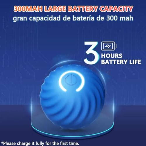 Petgravity - Interactive Motion Activated Dog Ball, Durable & USB Rechargeable