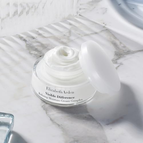 Elizabeth Arden Visible Difference Refining Moisture Cream Complex, Daily Face Moisturizer, Prevents Hydration Loss, Dermatologist and Clinically Tested, 2.5 Oz - Medaid International