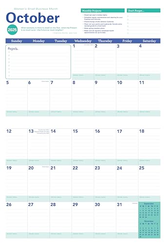 2026 Amy Knapp's Big Grid Family Organizer Wall Calendar: 17-Month Giant Fridge Calendar for Mom with 175+ Stickers (Hanging Family Plan Calendar, ... 2026) (Amy Knapp's Plan Your Life Calendars) - Medaid International