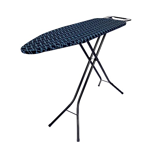 Cecotec - StrongBoard 100 Ironing Board, 110x33 cm, 100% Cotton Cover, Fireproof