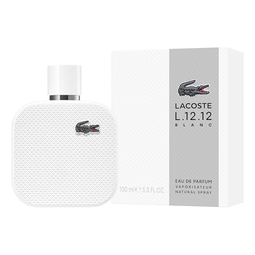 LACOSTE L.12.12 Blanc Eau De Parfum for Men - Father's Day Gift - Medaid International