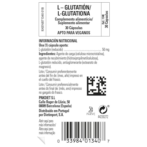 Solgar Reduced L-Glutathione Vegetable Capsules, 50 Mg, 30 Count - Medaid International