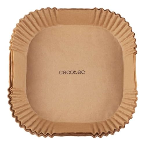 Cecotec - Oil-Free Air Fryer Paper Pack, 150 Pieces, Safe & Sustainable