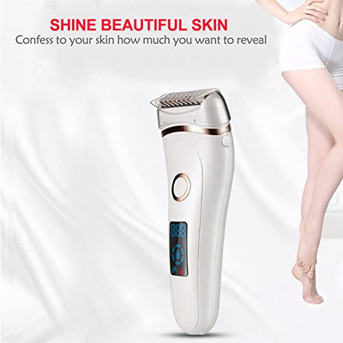 XGZ - Rechargeable Wet & Dry Electric Shaver with LED Indicator, 3-in-1 Bikini Trimmer
