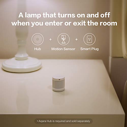 Aqara - Motion Sensor for Smart Home Automation, Zigbee Connection, Apple HomeKit Compatible