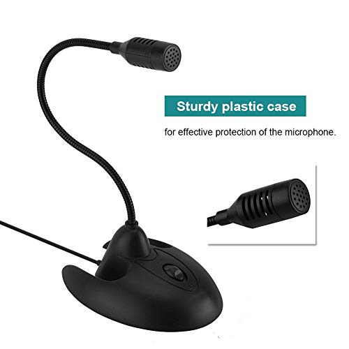 Pomya - Portable Flexible Desktop Microphone for Office Meetings & Karaoke