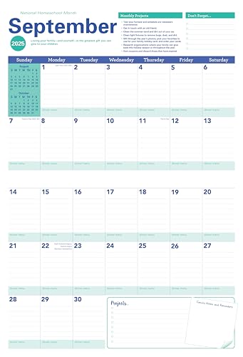 2026 Amy Knapp's Big Grid Family Organizer Wall Calendar: 17-Month Giant Fridge Calendar for Mom with 175+ Stickers (Hanging Family Plan Calendar, ... 2026) (Amy Knapp's Plan Your Life Calendars) - Medaid International