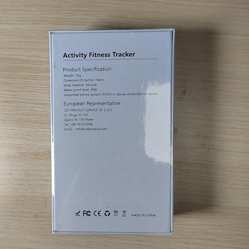 Fkgzjf - Smart Watch with Heart Rate Monitor, Blood Pressure, Sleep Tracker, IP68 Waterproof