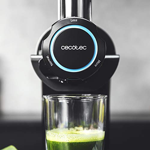 Cecotec - Juice&Live 2000 EasyClean Juicer, 150W, Slow Speed 70RPM, Pulp Regulator