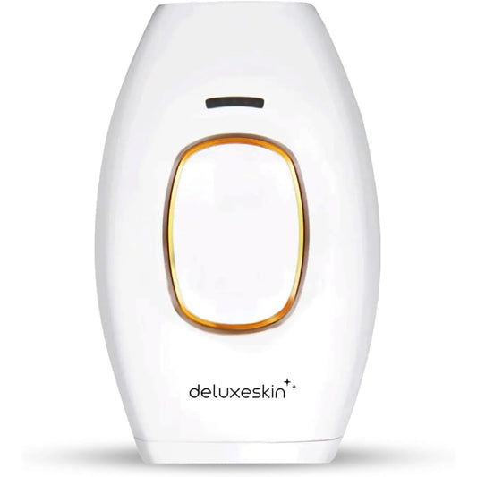 Deluxeskin Laser Hair Removal At Home - IPL Hair Remover Device | Facial Hair Removal Handset | Skincare of Bikini, Legs, Arms, Face, Upper Lips - Medaid International