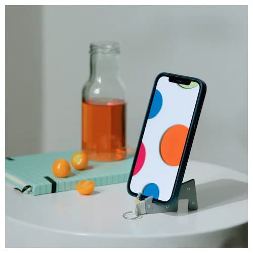 Ikea YUPPIENALLE Holder for Mobile Phone, Grey - Medaid International