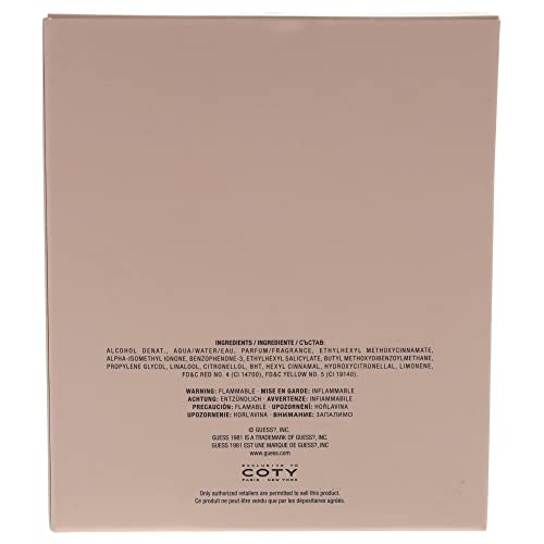Guess 1981 Eau De Toilette Perfume Spray for Women, 3.4 Fl. Oz. - Medaid International