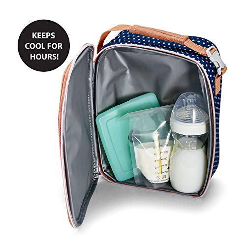 Cool Coolers by Fit & Fresh 4 Pack Slim Ice Packs, Quick Freeze Space Saving Reusable Ice Packs for Lunch Boxes or Coolers, Multi Colored|B07LC4VGKR