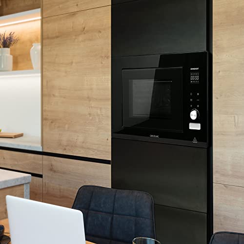 Cecotec - Built-in Touch Microwave with Grill, 1200W Power, 20L Capacity