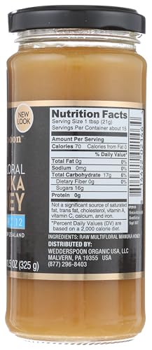 WEDDERSPOON Kfactor 12 Manuka Honey, 11.5 OZ - Medaid International