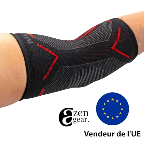 Azengear - Elbow Compression Sleeve for Tendonitis, Arthritis Relief, Sports Support
