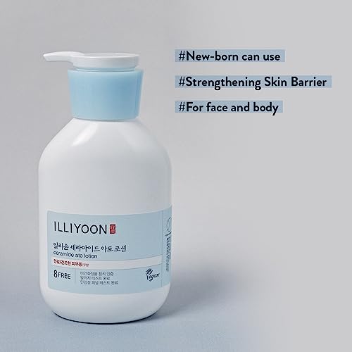ILLIYOON Ceramide Ato Lotion 528ml(17.85oz) | Daily Moisturizing Lotion for All Skin Types | Deep Moisturizing and Soothing Effect | Korean Skin Care|B07NFYWWB6