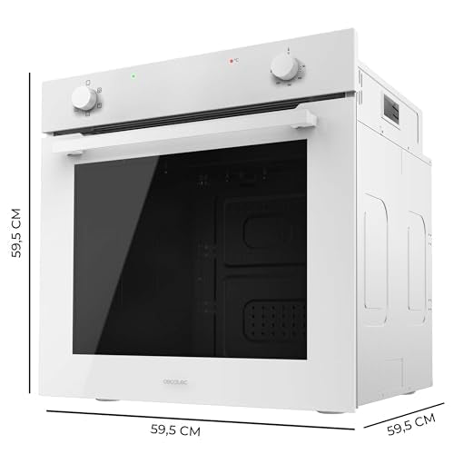 Cecotec - 80L Multifunction Built-in Oven, 2800W, Steam Assist, EasyClean