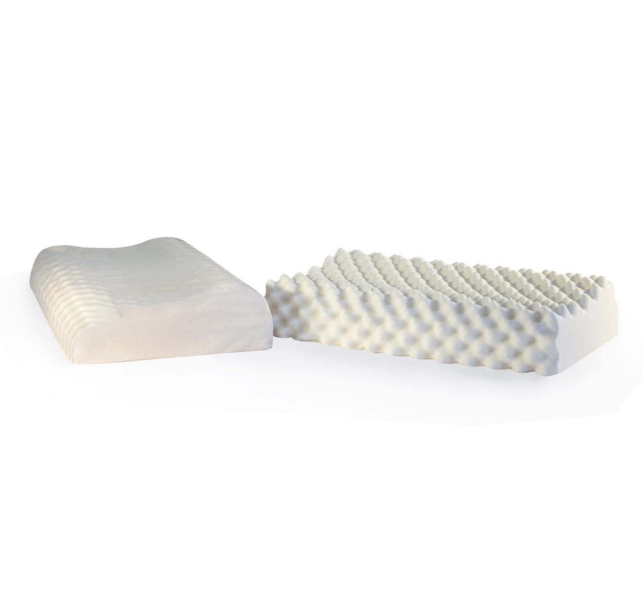 Organic Latex Convoluted Contour Pillow (Medium (55K)) - Medaid International