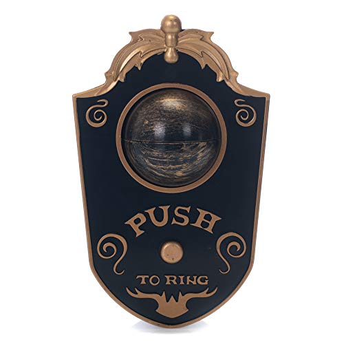 Roman - Halloween Décor Giftware Collection, 7" Doorbell with Pumpkin, Ghost, Witch, Skull, Spider