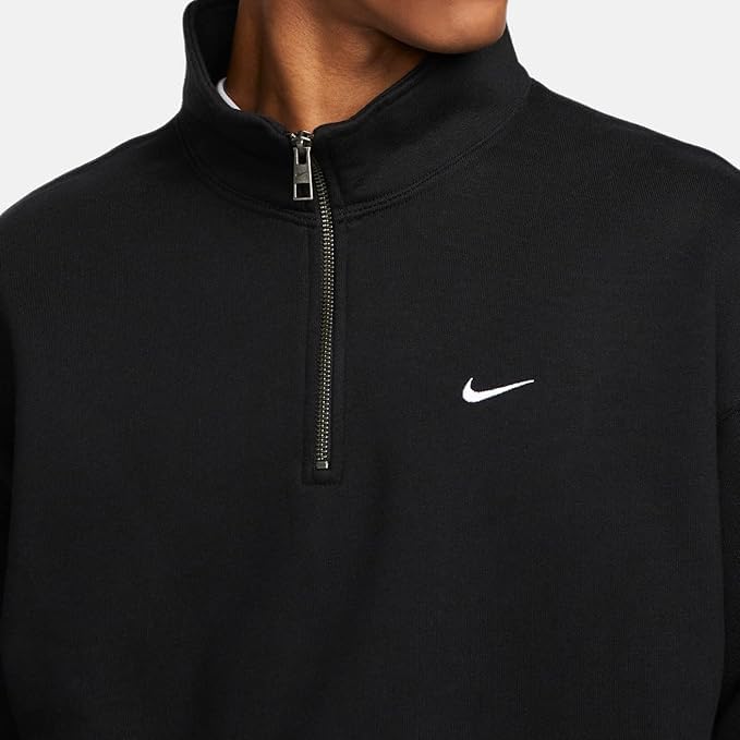 Nike Mens Club Fleece Hoodie (Large, Black/White) - Medaid International