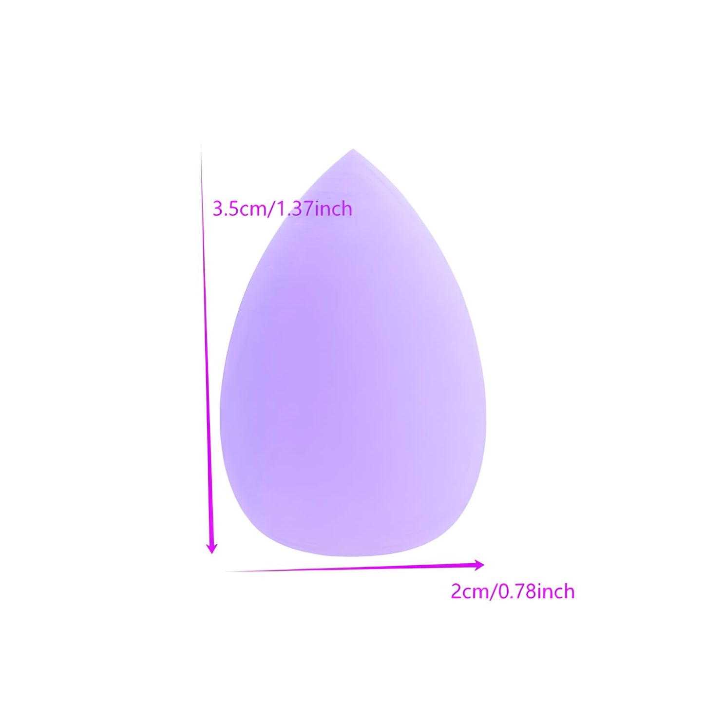 5-Piece Latex-Free Makeup Sponge Set, Ultra-Soft Beauty Blender for Flawless Foundation, Cream, and Powder Application - Medaid International