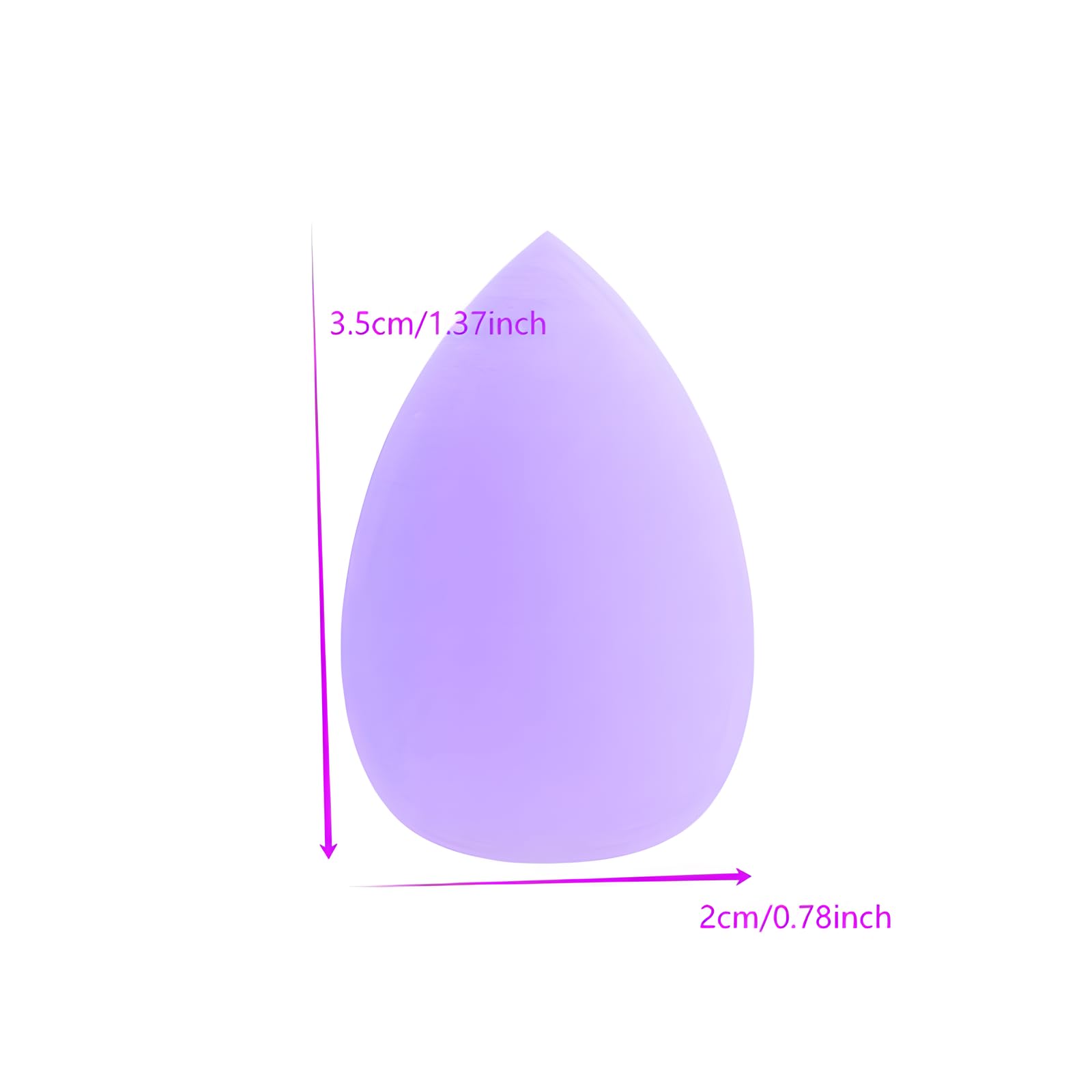 5-Piece Latex-Free Makeup Sponge Set, Ultra-Soft Beauty Blender for Flawless Foundation, Cream, and Powder Application - Medaid International