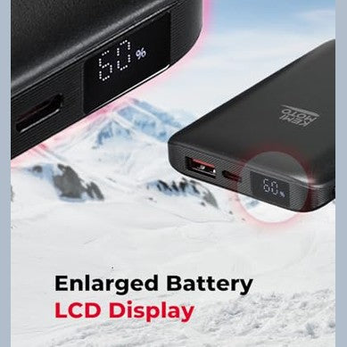 Kemimoto - 10000mAh Power Bank for Heated Vests, Ultra-Compact & Portable