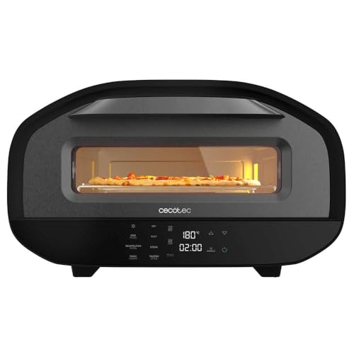 Cecotec - Tifosi Pizza&Co Electric Oven, 1700W, 12L Capacity, Digital Control